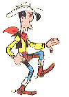 Gif animé Lucky Luke tire
